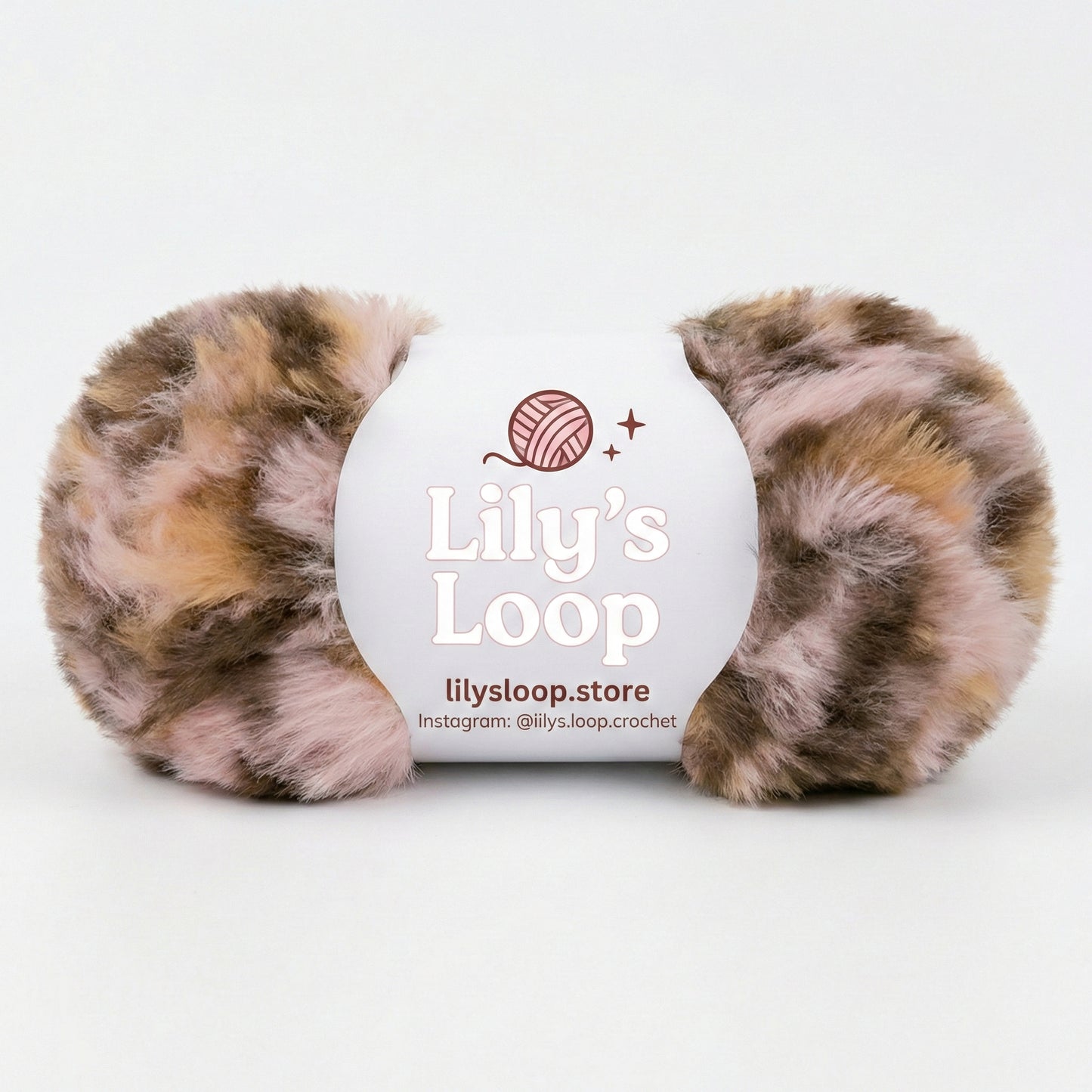 Yellow with White Bunny Fluff Faux Fur Yarn (50g)  Super Bulky – crochet yarn by Lily's Loop