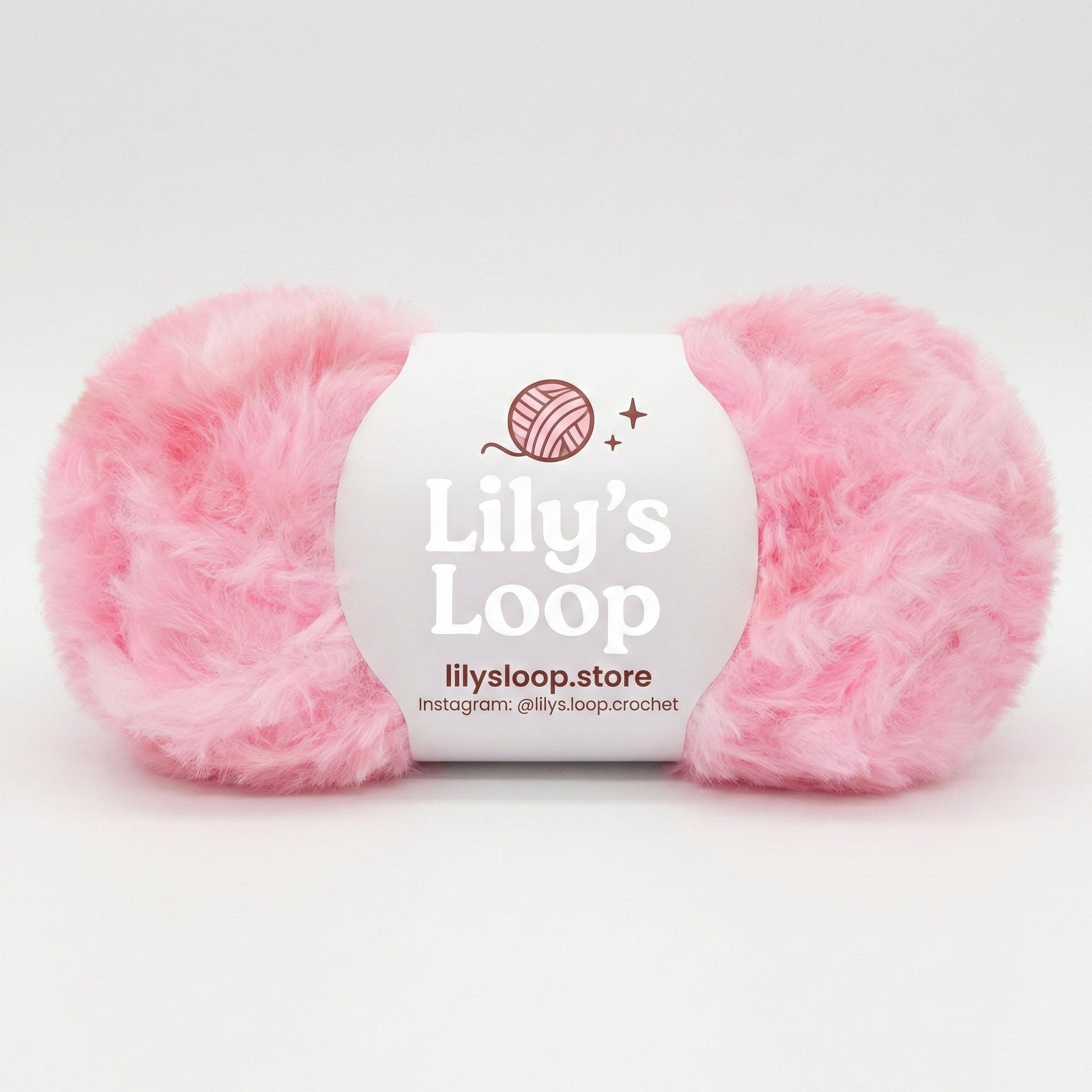 Light Yellow with White Bunny Fluff Faux Fur Yarn (50g)  Super Bulky – crochet yarn by Lily's Loop