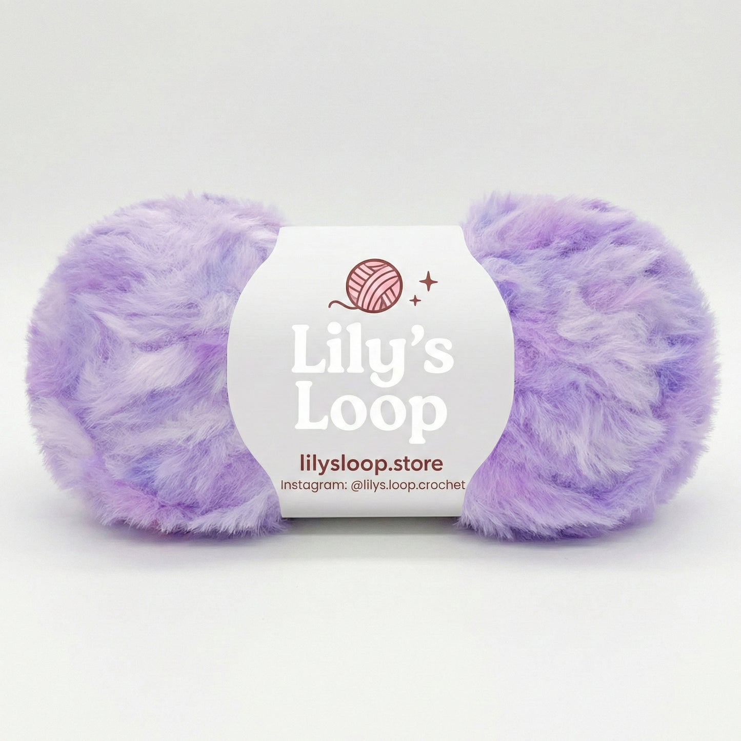 Rainbow Bunny Fluff Faux Fur Yarn (50g)  Super Bulky – crochet yarn by Lily's Loop