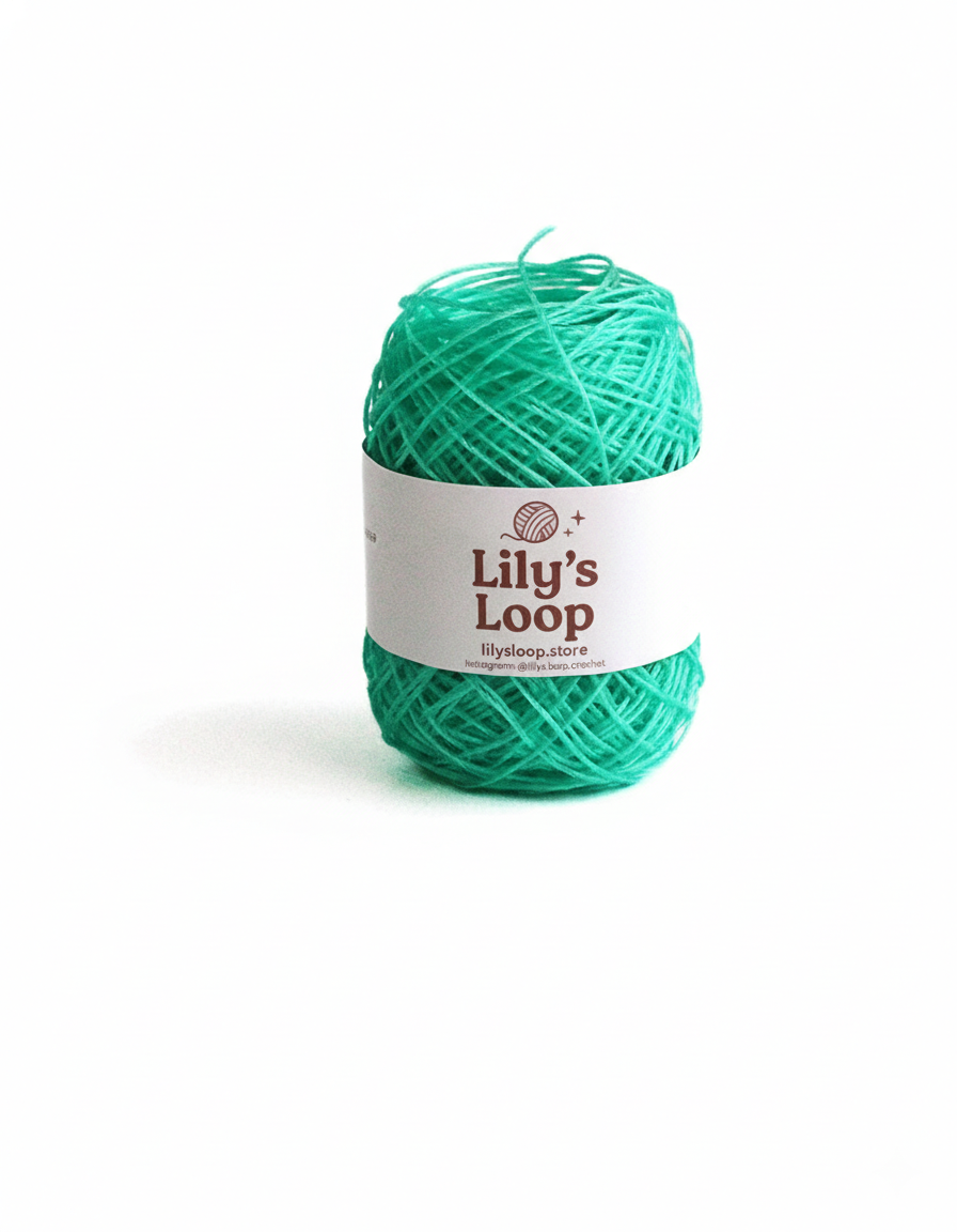 Crystal Jelly Yarn (40g)1mm Waterproof Poly Cord – soft crochet yarn by Lily's Loop