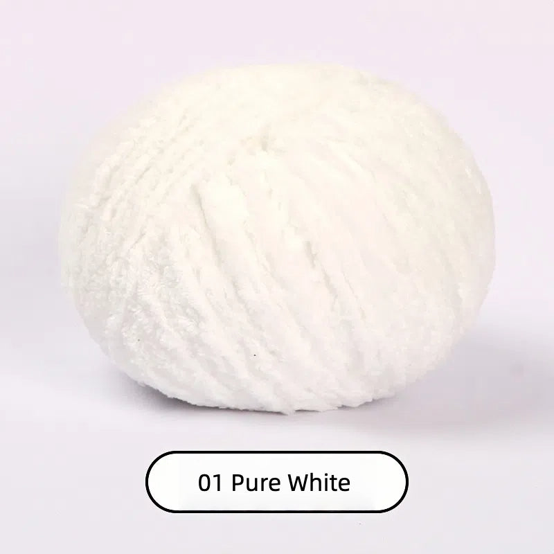 soft chenille velvet yarn for crochet