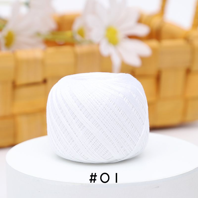 AquaSilk Size 10 Crochet Thread Lace Thread Ultra Thin – soft crochet yarn by Lily's Loop