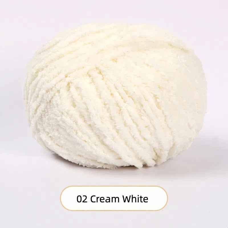 soft chenille velvet yarn for crochet