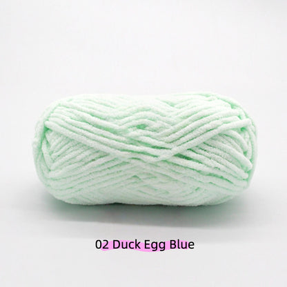 5mm Chenille Bulky/Chunky Yarn