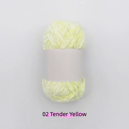 6mm Chenille Chunky Yarn