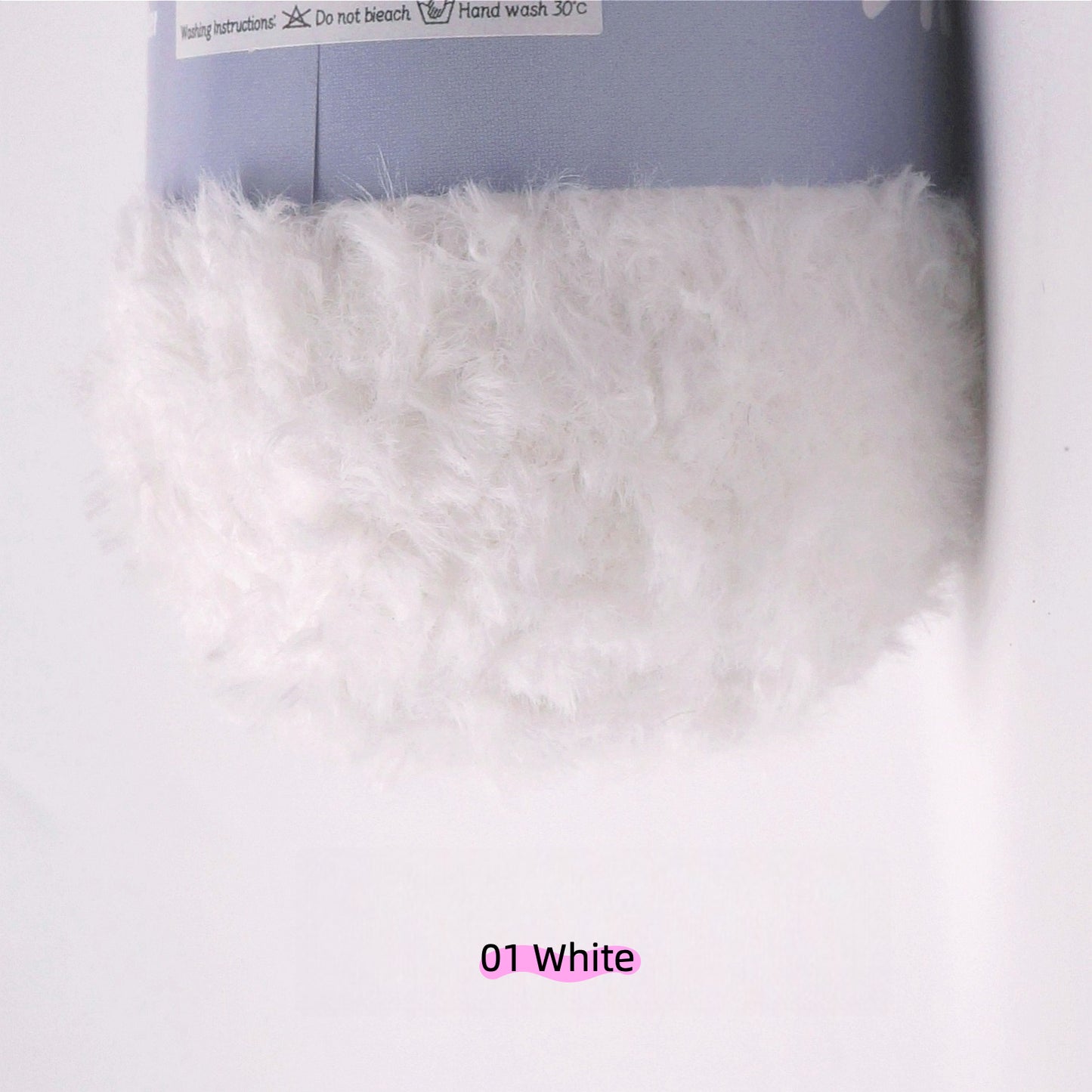 Pink Purple MicroFur Fine Eyelash Yarn (40g) – faux fur yarn for crochet amigurumi