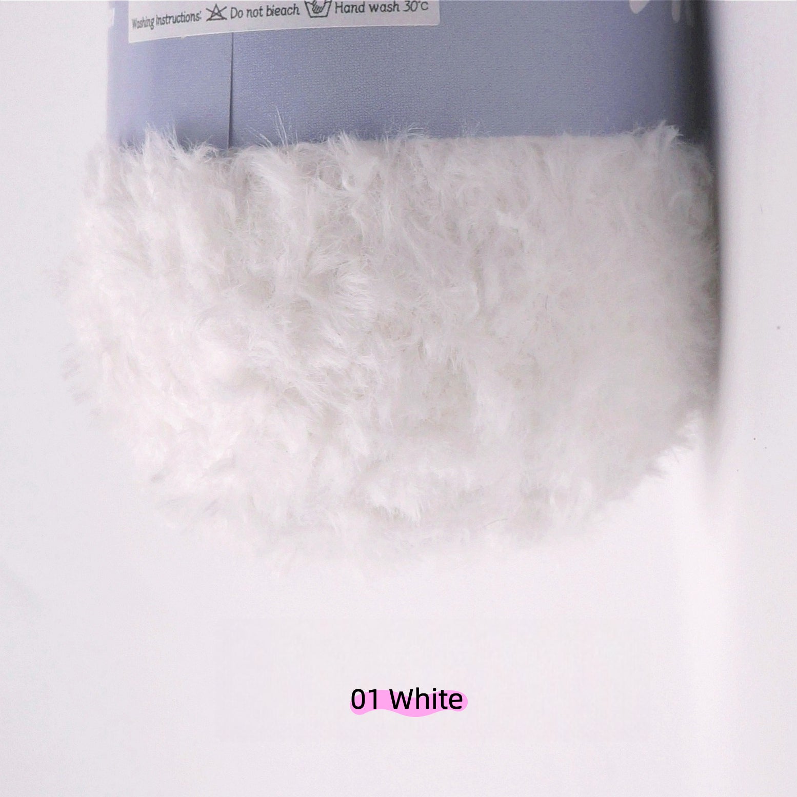 Pink Purple MicroFur Fine Eyelash Yarn (40g) – faux fur yarn for crochet amigurumi