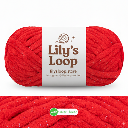 Vivid Pink SoftGlow Series 10MM Chenille Yarn(100g/32m) – chunky chenille yarn for amigurumi