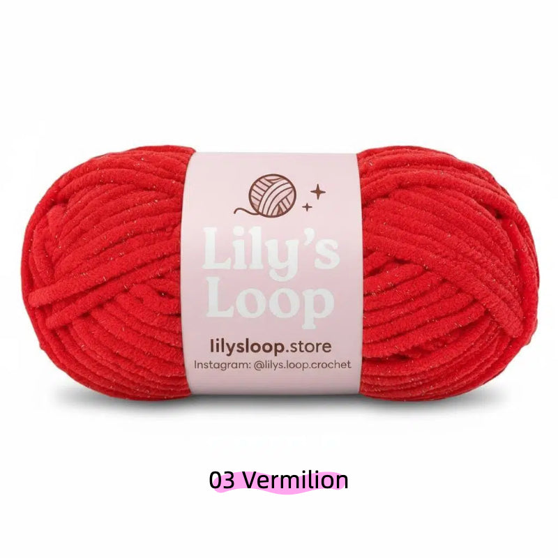 Nude SoftGlow Series 4.5MM Chenille Yarn(50g/59m) – fine chenille yarn for amigurumi