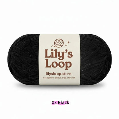 Muted Blush SoftGlow Series 2.5MM Chenille Yarn(50g/132m) – fine chenille yarn for amigurumi