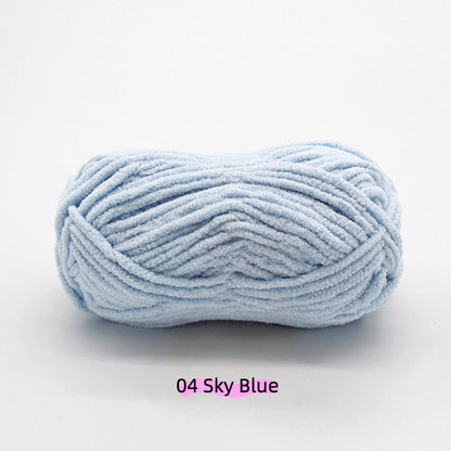 5mm Chenille Bulky/Chunky Yarn