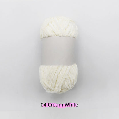 6mm Chenille Chunky Yarn