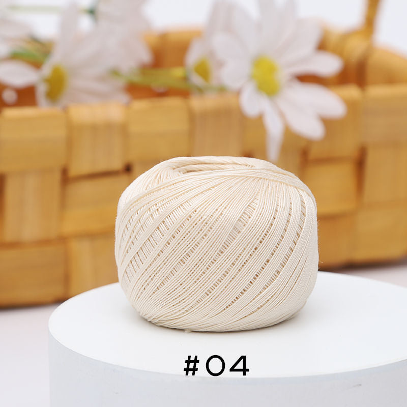 AquaSilk Size 10 Crochet Thread Lace Thread Ultra Thin – soft crochet yarn by Lily's Loop