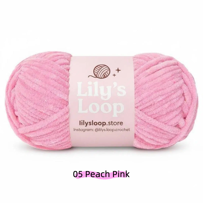 Rouge SoftGlow Series 4.5MM Chenille Yarn(50g/59m) – fine chenille yarn for amigurumi