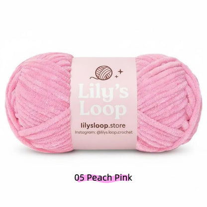 SoftGlow Series 4.5MM Chenille Yarn
