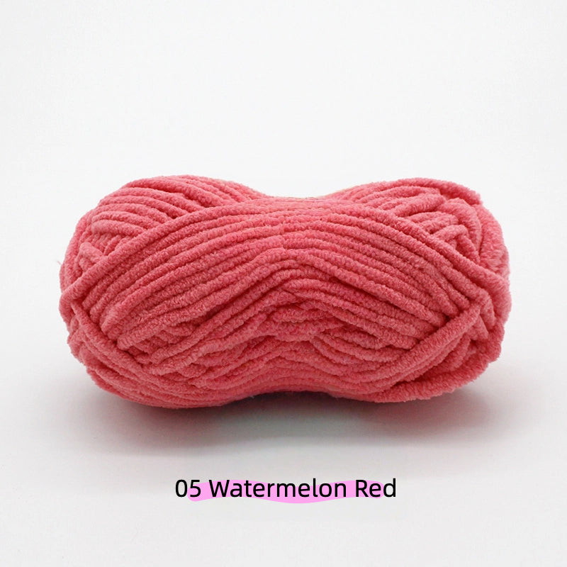 Royal Blue Sweet Fine 3.5mm Chenille Yarn (50g/55m) – crochet yarn by Lily's Loop