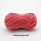3.5mm Chenille Bulky/Chunky Yarn
