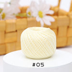 AquaSilk Size 10 Crochet Thread Lace Thread Ultra Thin – soft crochet yarn by Lily's Loop