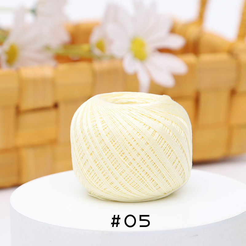 AquaSilk Size 10 Crochet Thread Lace Thread Ultra Thin – soft crochet yarn by Lily's Loop