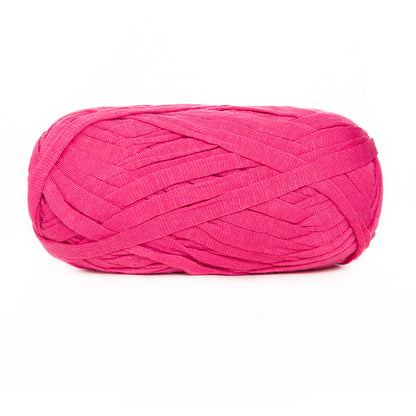 Redish Purple Super Chunky Tube Flat Ribbon Yarn (100g) 9mm Hollow Yarn – crochet yarn by Lily's Loop