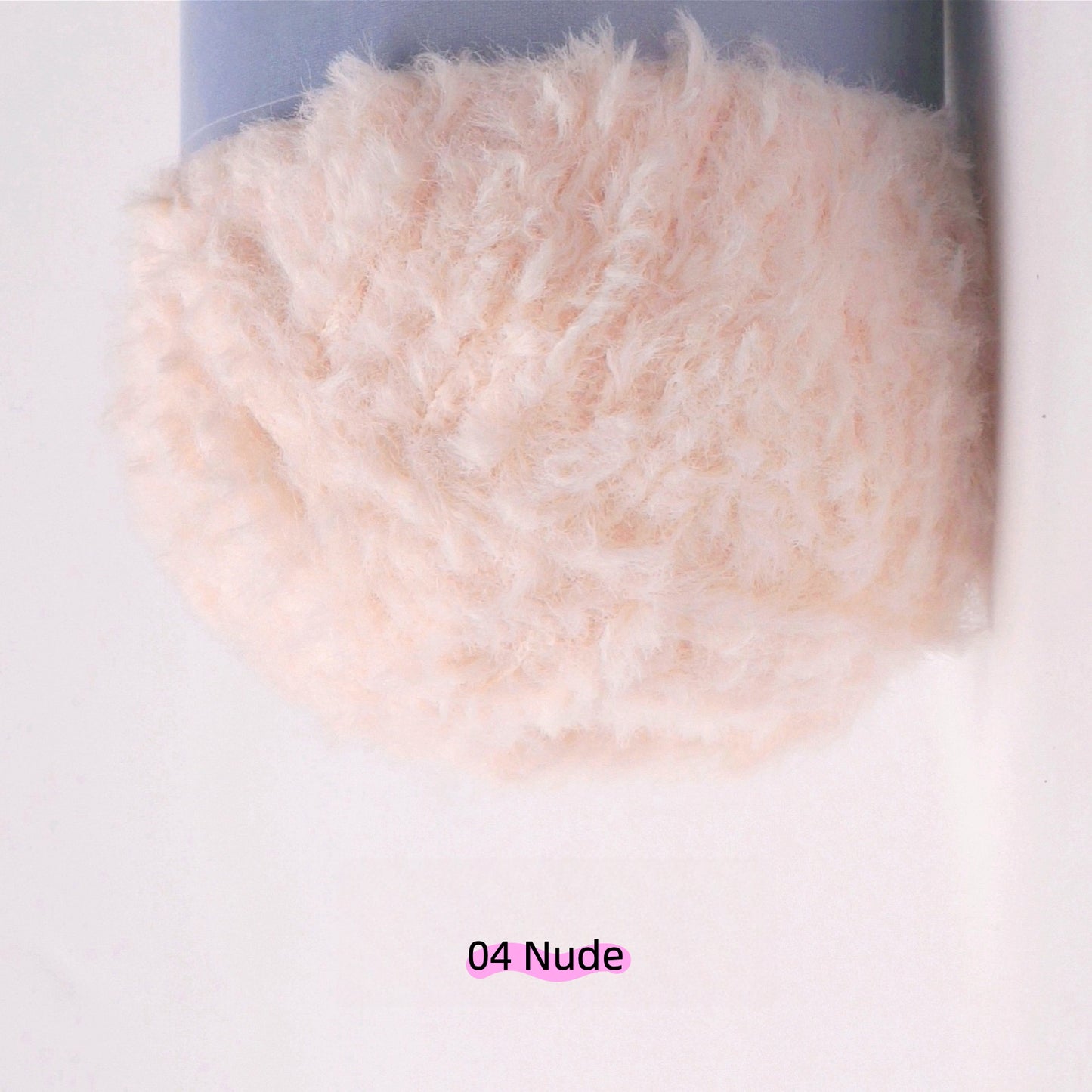 Light Purple MicroFur Fine Eyelash Yarn (40g) – faux fur yarn for crochet amigurumi