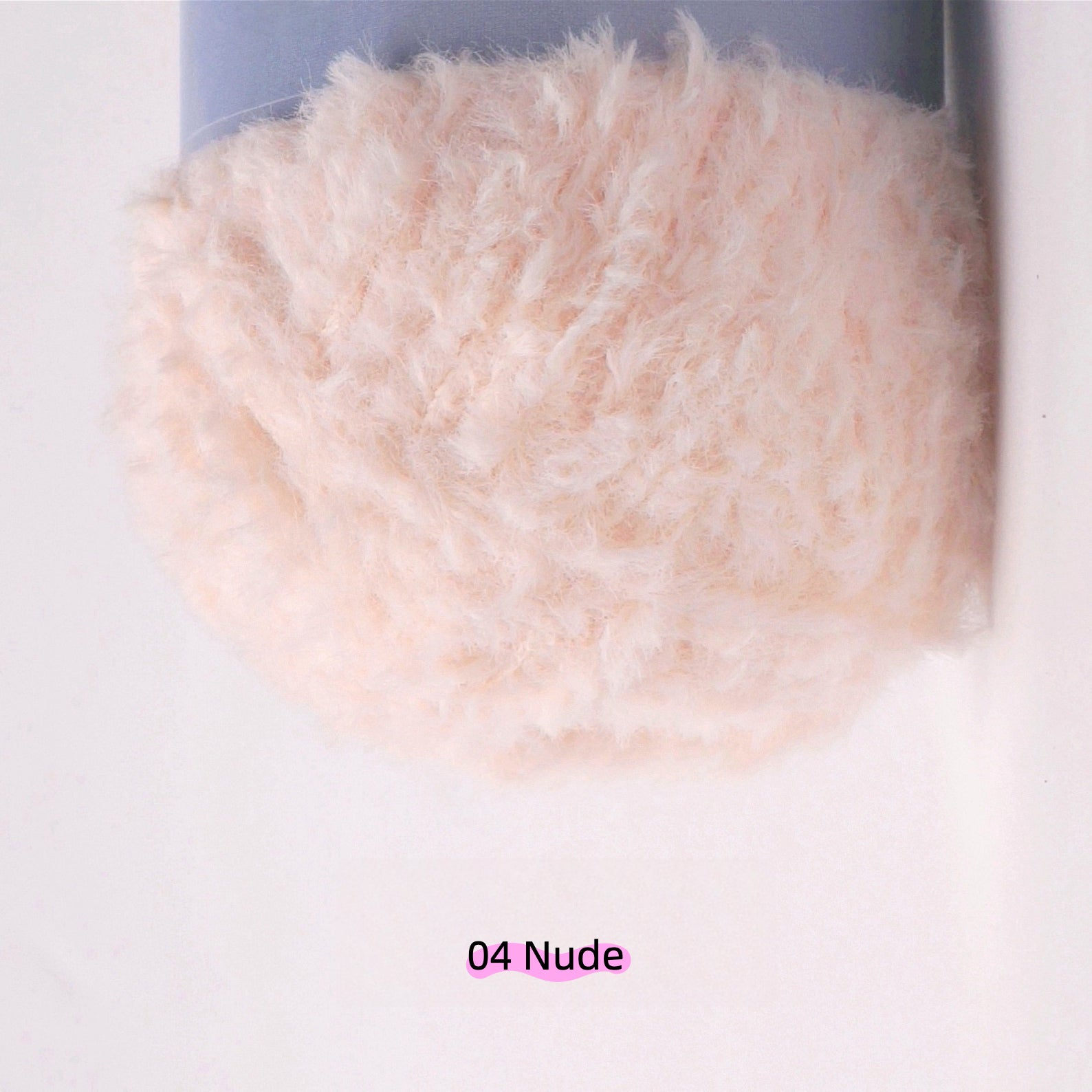 Light Purple MicroFur Fine Eyelash Yarn (40g) – faux fur yarn for crochet amigurumi
