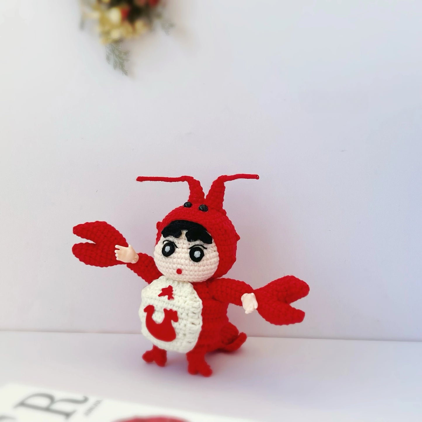 The "Cheeky Anime Boy" Amigurumi Collection DIY Crochet Kit (Intermediate Level) – finished amigurumi in different angle