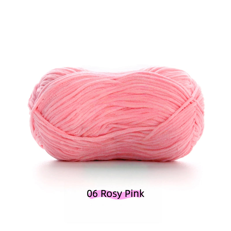 Hot Red Sweet Ultra Fine 2mm Chenille Yarn (50g) – chenille yarn for amigurumi