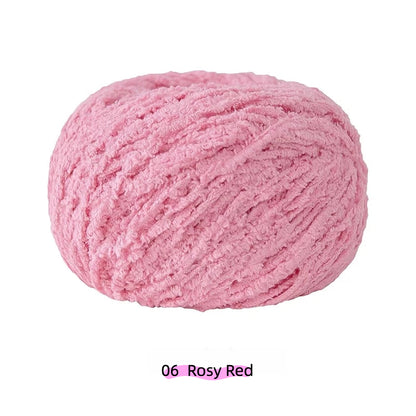 Light Purple Warm Plush Nature Palette Velvet Yarn (50g/80m) – velvet yarn for amigurumi and crochet