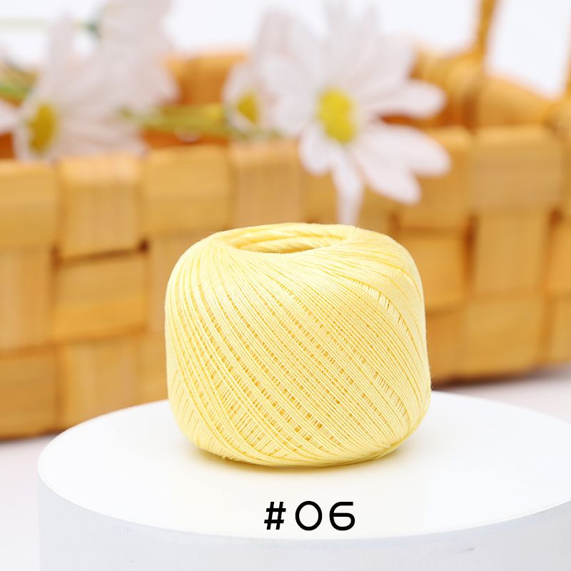 AquaSilk Size 10 Crochet Thread Lace Thread Ultra Thin – soft crochet yarn by Lily's Loop