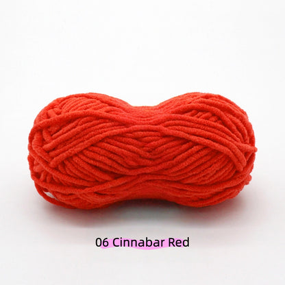 Light Brown Sweet Fine 3.5mm Chenille Yarn (50g/55m) – crochet yarn by Lily's Loop