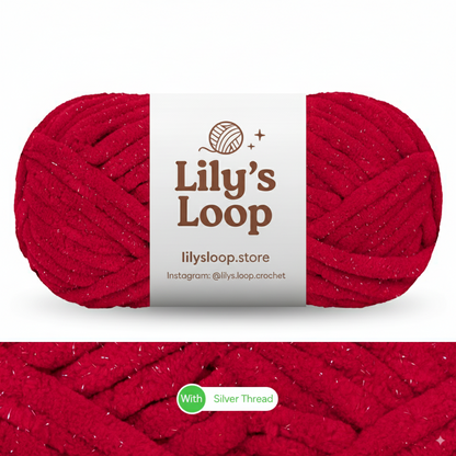 Orange SoftGlow Series 10MM Chenille Yarn(100g/32m) – chunky chenille yarn for amigurumi