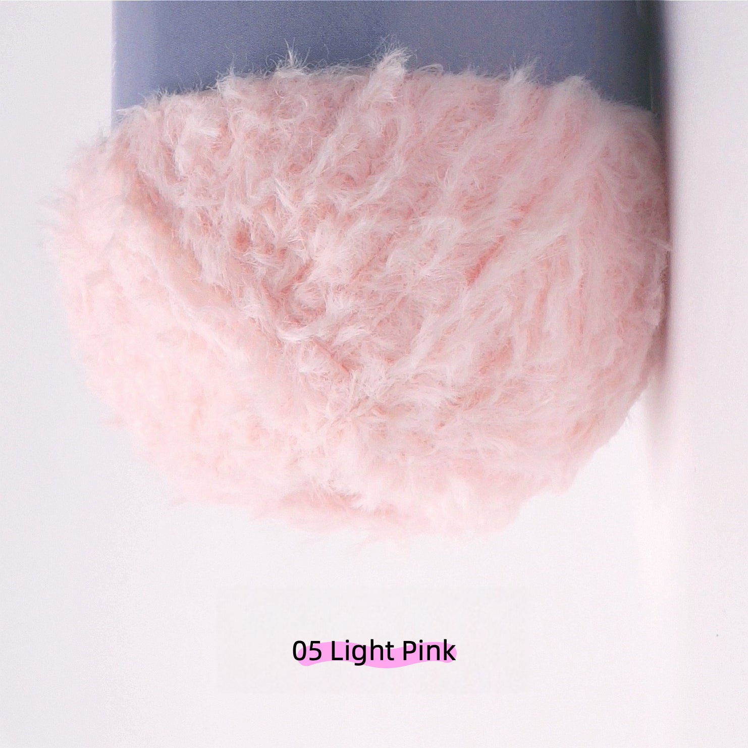 Lavender MicroFur Fine Eyelash Yarn (40g) – faux fur yarn for crochet amigurumi