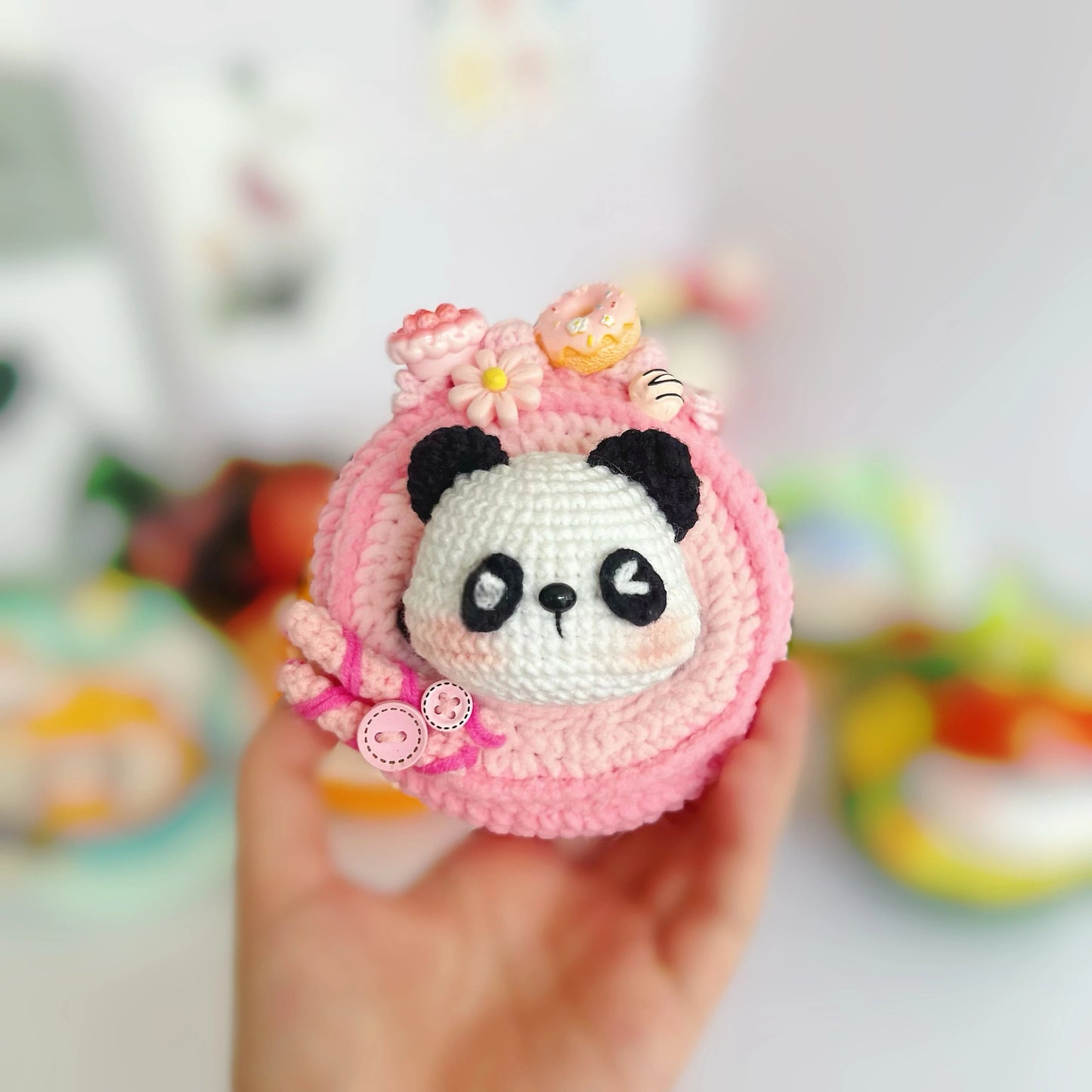 The "Sweet Zoo Bakery" Swiss Roll Amigurumi Kit – crochet pattern page preview