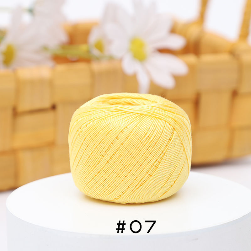 AquaSilk Size 10 Crochet Thread Lace Thread Ultra Thin – soft crochet yarn by Lily's Loop