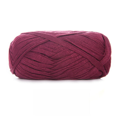 Purple Super Chunky Tube Flat Ribbon Yarn (100g) 9mm Hollow Yarn – crochet yarn by Lily's Loop