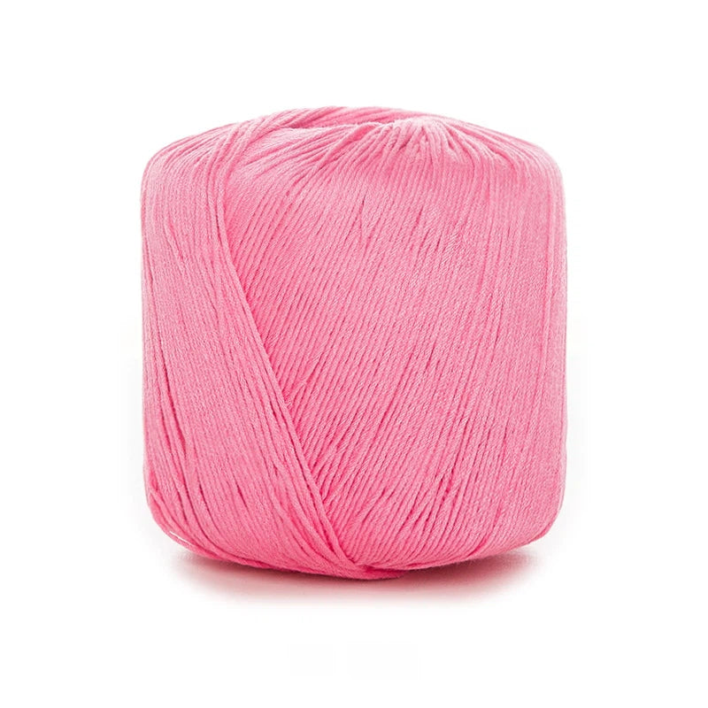 Yellow AquaSilk Size 3 Crochet Thread Cotton Yarn (40g) – crochet yarn by Lily's Loop