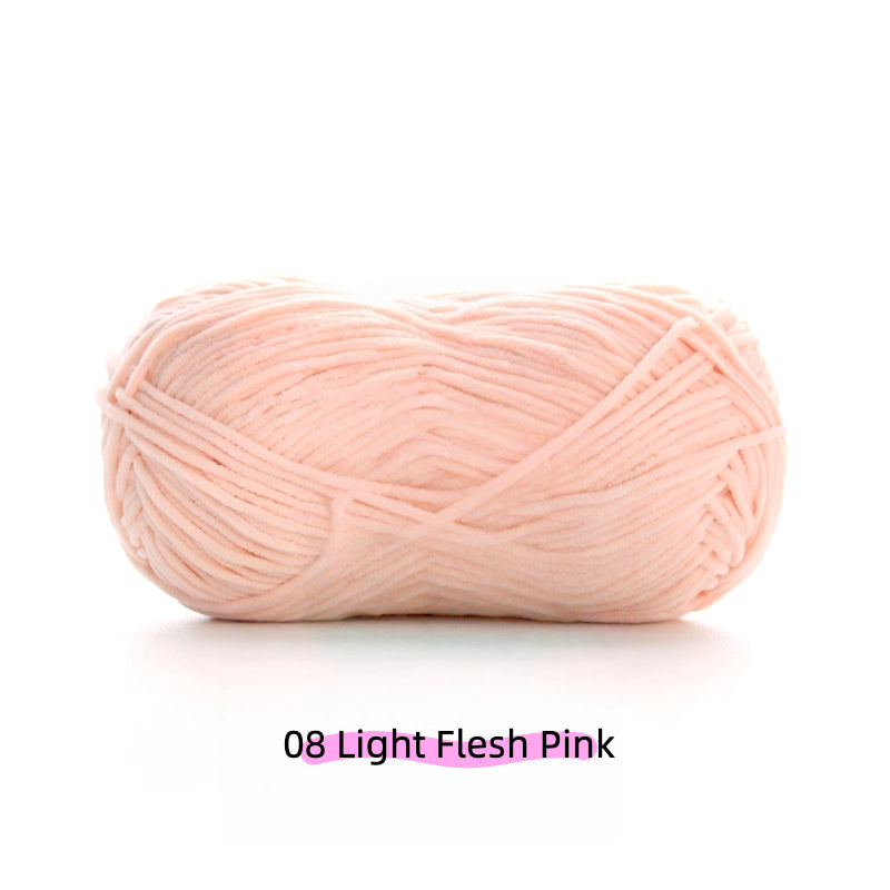 Light Lavender Sweet Ultra Fine 2mm Chenille Yarn (50g) – chenille yarn for amigurumi