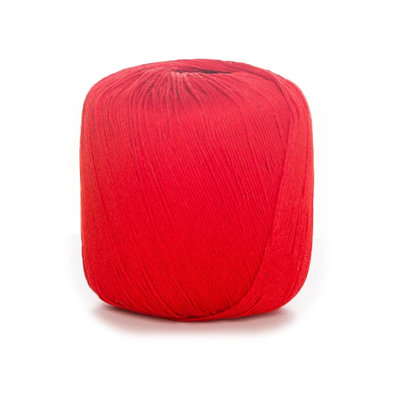 Orange Pink AquaSilk Size 3 Crochet Thread Cotton Yarn (40g) – crochet yarn by Lily's Loop