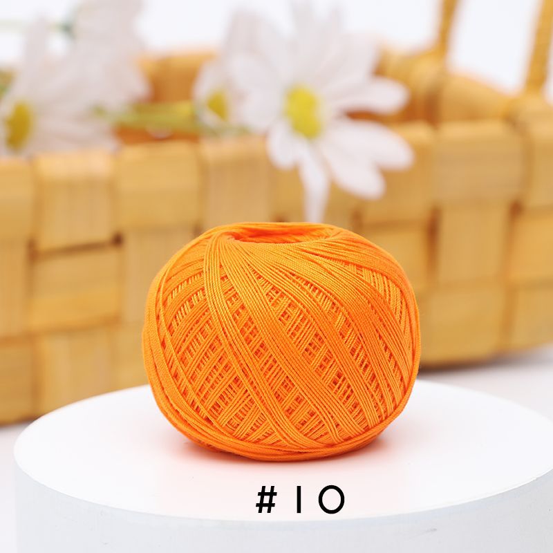 AquaSilk Size 10 Crochet Thread Lace Thread Ultra Thin – soft crochet yarn by Lily's Loop