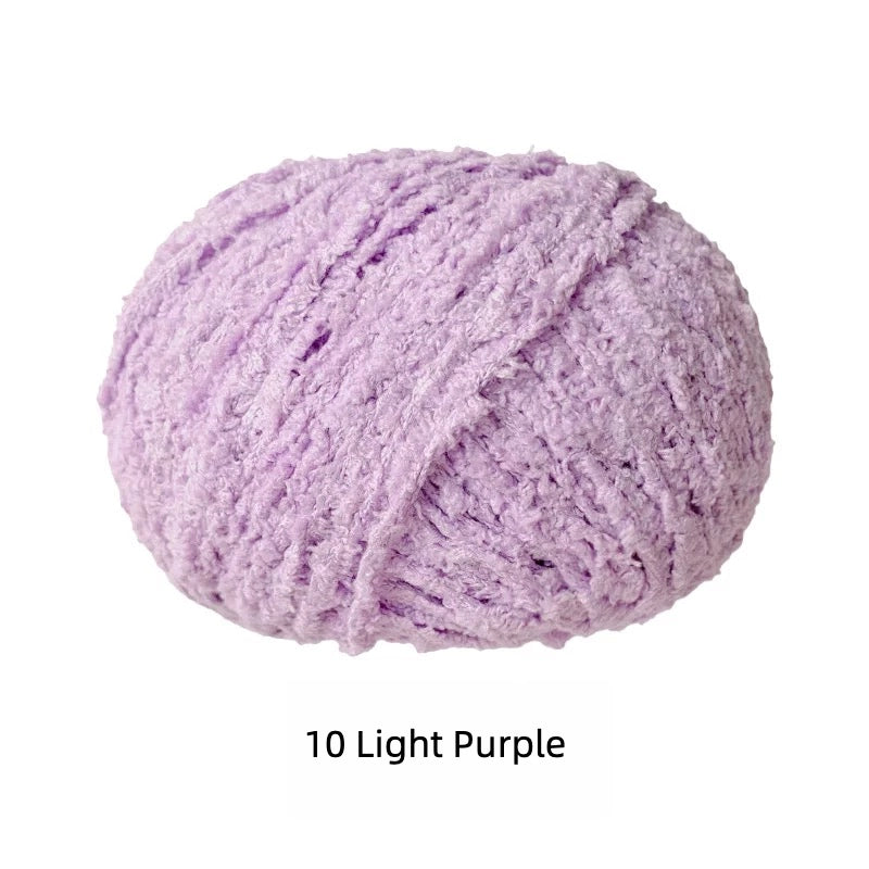 Sand Brown Warm Plush Nature Palette Velvet Yarn (50g/80m) – velvet yarn for amigurumi and crochet
