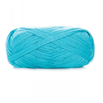 Dark Blue Super Chunky Tube Flat Ribbon Yarn (100g) 9mm Hollow Yarn – crochet yarn by Lily's Loop