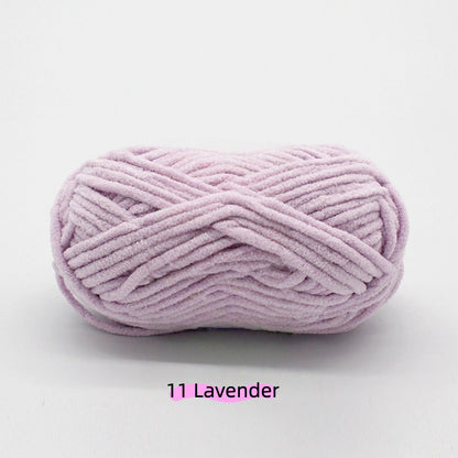 Deep Pink Sweet Fine 3.5mm Chenille Yarn (50g/55m) – crochet yarn by Lily's Loop