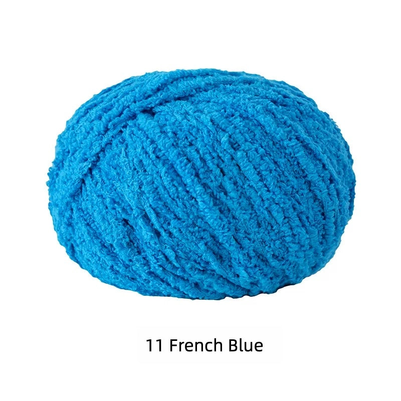 Autumn Leaf Brown Warm Plush Nature Palette Velvet Yarn (50g/80m) – velvet yarn for amigurumi and crochet