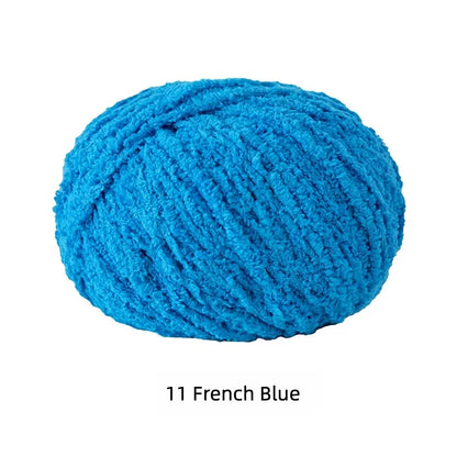 Autumn Leaf Brown Warm Plush Nature Palette Velvet Yarn (50g/80m) – velvet yarn for amigurumi and crochet