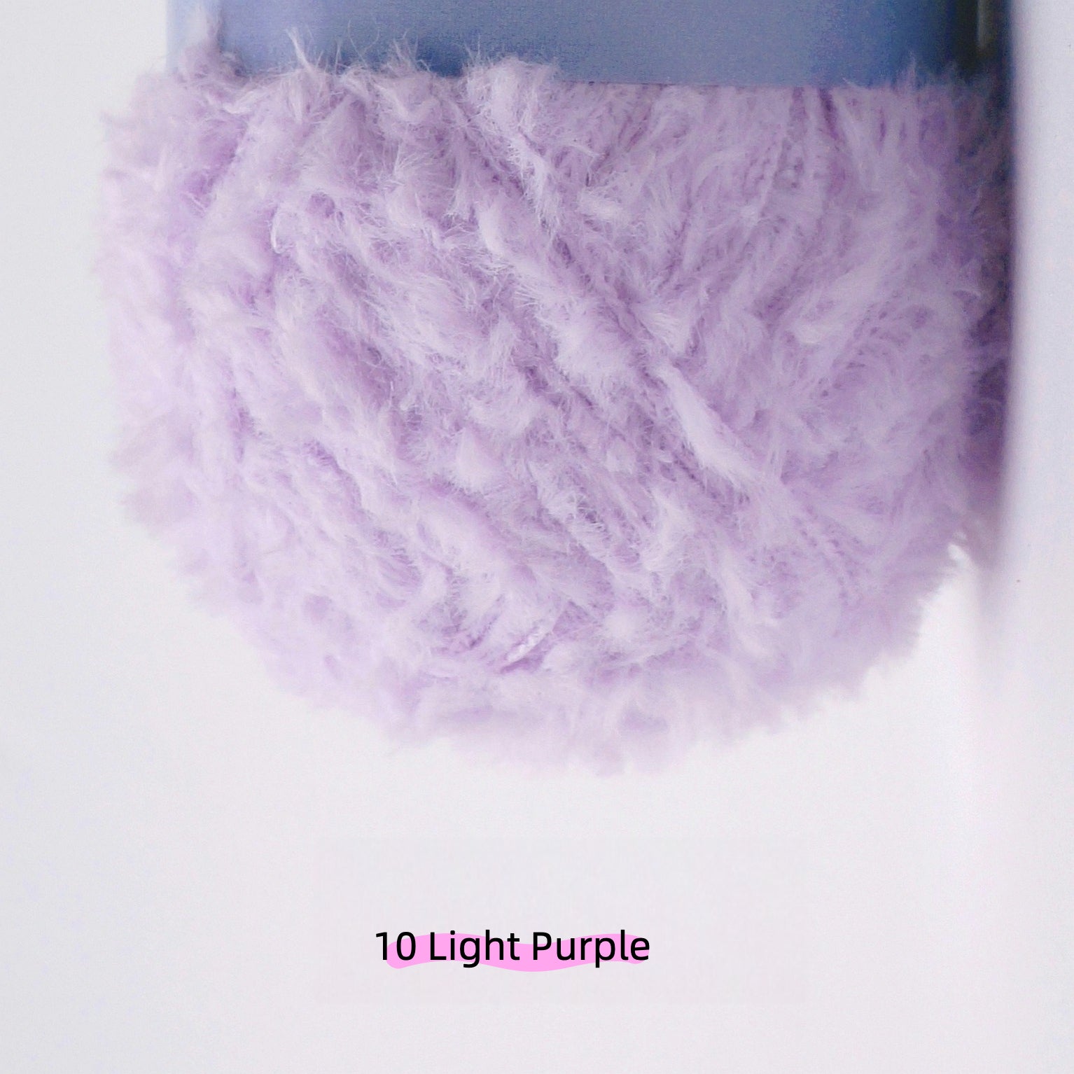 Cerulean Blue MicroFur Fine Eyelash Yarn (40g) – faux fur yarn for crochet amigurumi