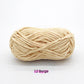 5mm Chenille Bulky/Chunky Yarn