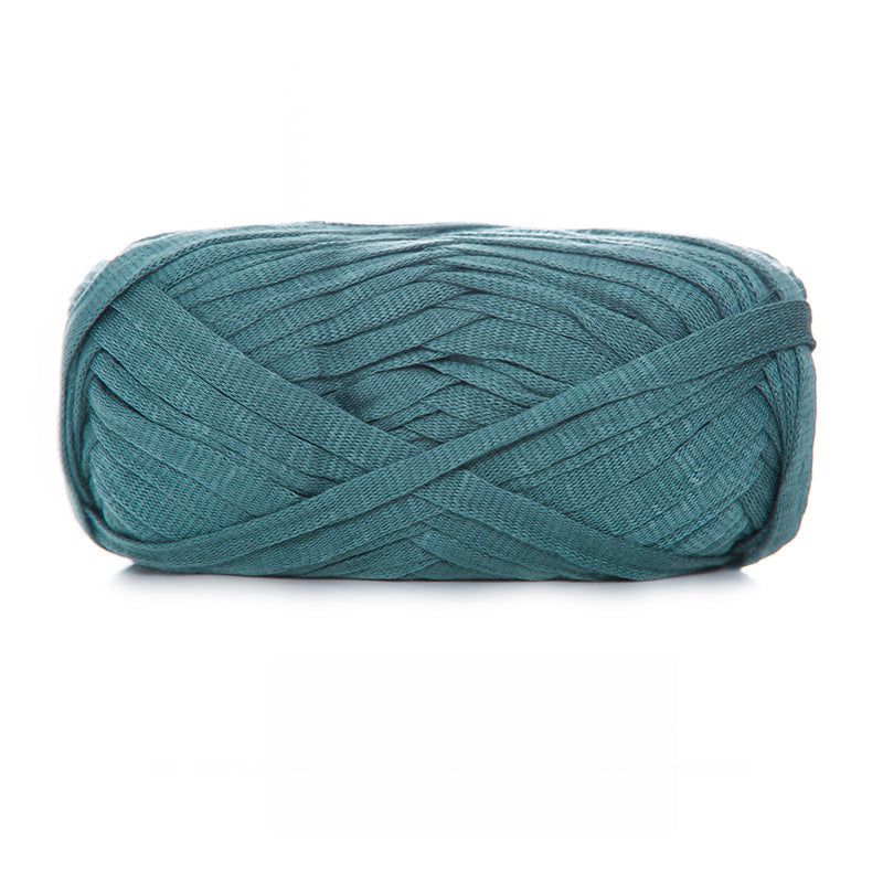 Grass Green Super Chunky Tube Flat Ribbon Yarn (100g) 9mm Hollow Yarn – crochet yarn by Lily's Loop