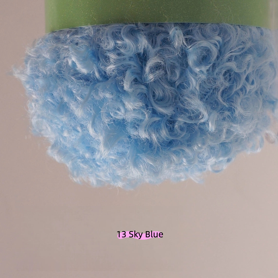 Creamy Yellow Aran Plush Yarn for Amigurumi(40g) – crochet yarn by Lily's Loop