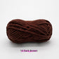 3.5mm Chenille Bulky/Chunky Yarn